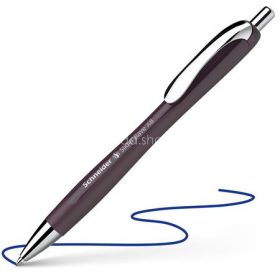   Golyóstoll, 0,7 mm, nyomógombos, SCHNEIDER "Slider Rave XB", szilva lila