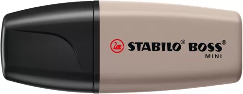 Szövegkiemelő, 1-4 mm, STABILO "Boss Mini Nature vibes", melegszürke