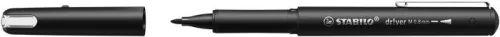 Filctoll, 0,8 mm, STABILO "dr!ver", fekete
