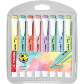   Szövegkiemelő készlet, 1-4 mm, STABILO "Swing Cool Pastel", 8 különböző szín