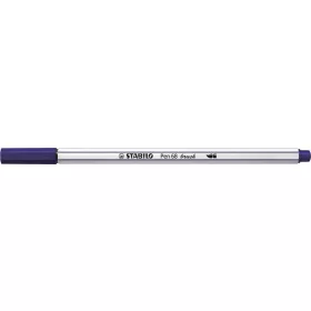 Ecsetirón, STABILO "Pen 68 brush", sötétkék