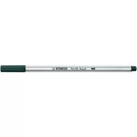 Ecsetirón, STABILO "Pen 68 brush", földeszöld