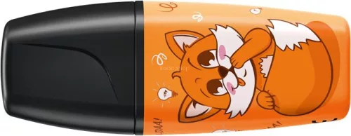 Szövegkiemelő készlet, 2-5 mm, STABILO "Boss Mini Animal Vibes", 5 különböző szín