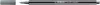 Filctoll, 1,4 mm, STABILO "Pen 68 metallic", ezüst