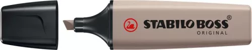 Szövegkiemelő, 2-5 mm, STABILO "BOSS original NatureCOLORS", melegszürke