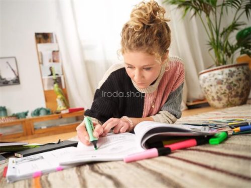 Szövegkiemelő display, 2-5 mm, STABILO "BOSS Pastel", vegyes pasztell színek