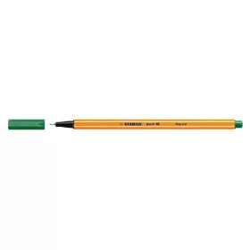Tűfilc, 0,4 mm, STABILO "Point 88", zöld