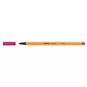 Tűfilc, 0,4 mm, STABILO "Point 88", sötétlila