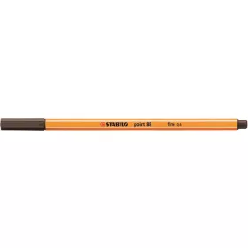 Tűfilc, 0,4 mm, STABILO "Point 88", umbrabarna