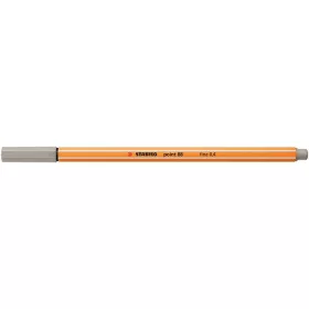 Tűfilc, 0,4 mm, STABILO "Point 88", melegszürke