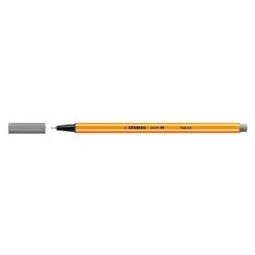 Tűfilc, 0,4 mm, STABILO "Point 88", szürke