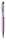 Golyóstoll, világoslila, felül világoslila SWAROVSKI® kristállyal töltve, 14 cm, ART CRYSTELLA®