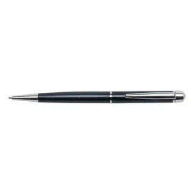   Golyóstoll, fekete "Lille Pen", fehér SWAROVSKI® kristállyal, 14cm, ART CRYSTELLA®