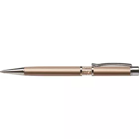  Golyóstoll, arany, középen arany SWAROVSKI®kristállyal töltve, 14cm, ART CRYSTELLA®
