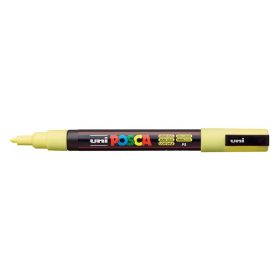   Dekormarker, 0,9-1,3 mm, UNI "Posca PC-3M", napsárga