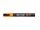 Dekormarker, 0,9-1,3 mm, UNI "Posca PC-3M", ragyogó sárga