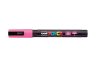 Dekormarker, 0,9-1,3 mm, UNI "Posca PC-3M", rózsaszín