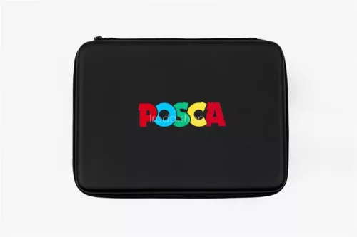Dekormarker készlet, táskában, UNI "Posca", 40 darabos
