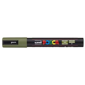 Dekormarker, 1,8-2,5 mm, UNI "Posca PC-5M", khaki
