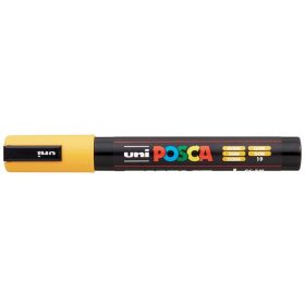 Dekormarker, 1,8-2,5 mm, UNI "Posca PC-5M", okker