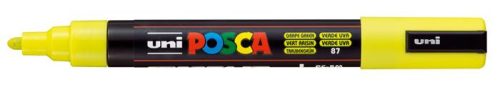 Dekormarker, 1,8-2,5 mm, UNI "Posca PC-5M", szőlőzöld