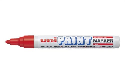 Lakkmarker, 2,2-2,8 mm, UNI "PX-20", piros