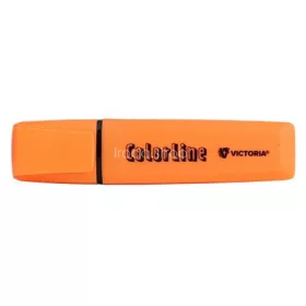   Szövegkiemelő, 1-5 mm, VICTORIA OFFICE, "ColorLine", narancssárga