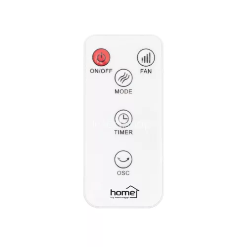 Home TWFR100B oszlopventilátor, 45 W, 3 sebességfokozat, távirányító, kikapcsolás időzítés, oszcillálás, nagy méretű kijelző