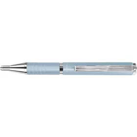   Golyóstoll, 0,24 mm, teleszkópos, babakék tolltest, ZEBRA "SL-F1", kék