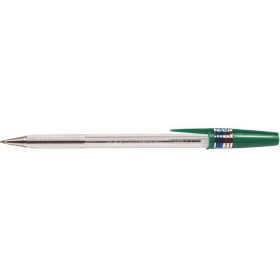   Golyóstoll, 0,24 mm, kupakos, ZEBRA "N-5200" zöld