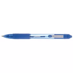   Golyóstoll, 0,27 mm, nyomógombos, ZEBRA "Z-Grip Smooth", kék