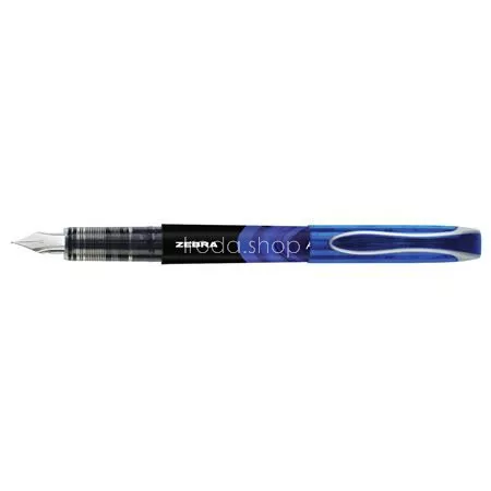 Töltőtoll, 0,6 mm, ZEBRA "Fountain pen", kék