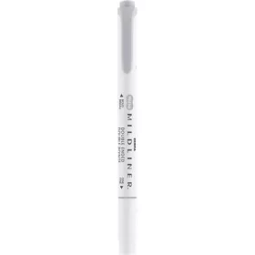  Szövegkiemelő, 1,0/3,5 mm, kétvégű ZEBRA "Mildliner Cool & Refined" szürke