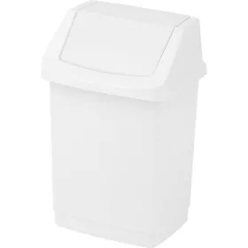  Billenős szemetes, 50 l, CURVER "Click-It", fehér