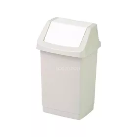   Billenős szemetes, 9 l, CURVER "Click-It", szavanna