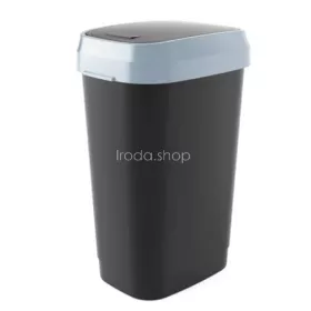 Billenős szemetes, 50 l, CURVER "Dual", fekete