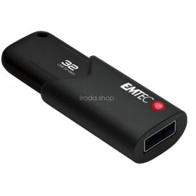   Pendrive, 32GB, USB 3.2, titkosított, EMTEC "B120 Click Secure"