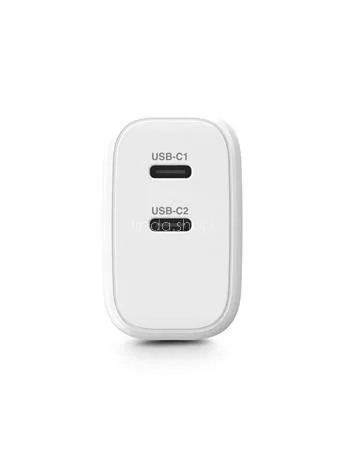 Hálózati töltő, 2xUSB-C (20W+45W), URBAN FACTORY
