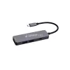 USB elosztó-HUB, USB-C /2xUSB-A, HDMI, USB-C, VERBATIM