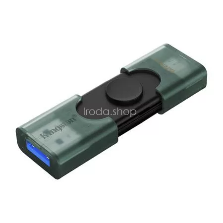 Pendrive, 128GB, USB 3.2 Gen1, USB-A/USB-C, KINGSTON "DataTraveler Duo"