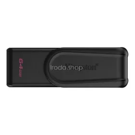   Pendrive, 64GB, USB 3.2 Gen1, KINGSTON "DataTraveler Exodia S", fekete