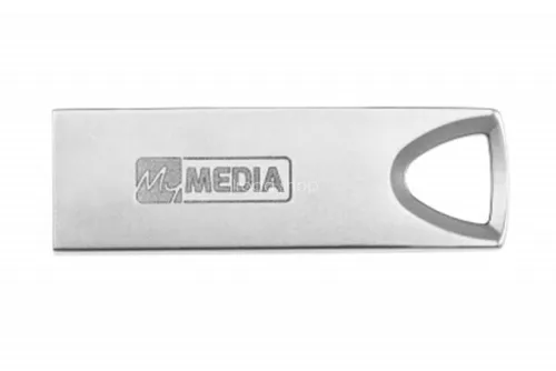 Pendrive, 128GB, USB 3.2 Gen1, alumínium ház, MYMEDIA "Alu" (by VERBATIM)