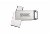 Pendrive, 32GB, USB 3.2 Gen1 + USB-C, alumínium ház, MYMEDIA "Dual" (by VERBATIM)