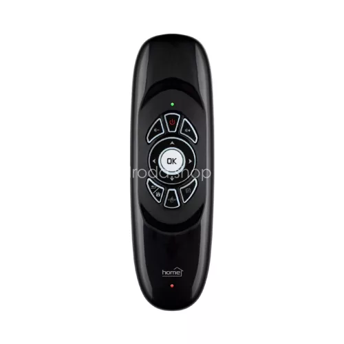 Home URCAIR2 SMART távirányító, 2in1, egér, billentyűzet, tölthető, légegér, air mouse, világító billentyűzet