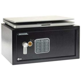   Laptopszéf, elektronikus zár, 24 l, 200x430x350 mm,YALE "YLV/200/DB1"