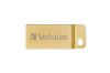 Pendrive, 16GB, USB 3.2, VERBATIM "Executive Metal" arany