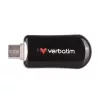 Pendrive, 512GB, USB-C 3.2 Gen1, VERBATIM "Plectra", fekete
