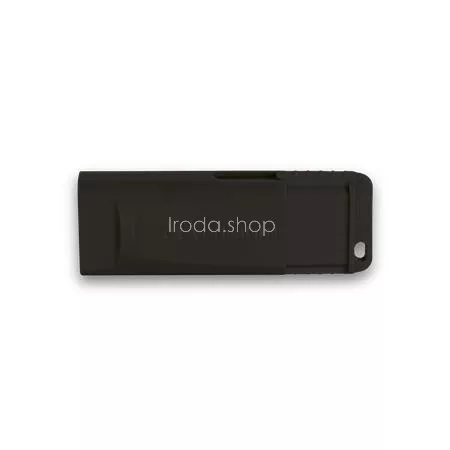 Pendrive, 64GB, USB 2.0, VERBATIM "Slider", fekete