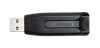 Pendrive, 64GB, USB 3.2, 80/25 MB/s, VERBATIM "V3", fekete-szürke