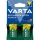 Tölthető elem, C baby, 2x3000mAh, előtöltött, műanyagmentes, VARTA "Power"